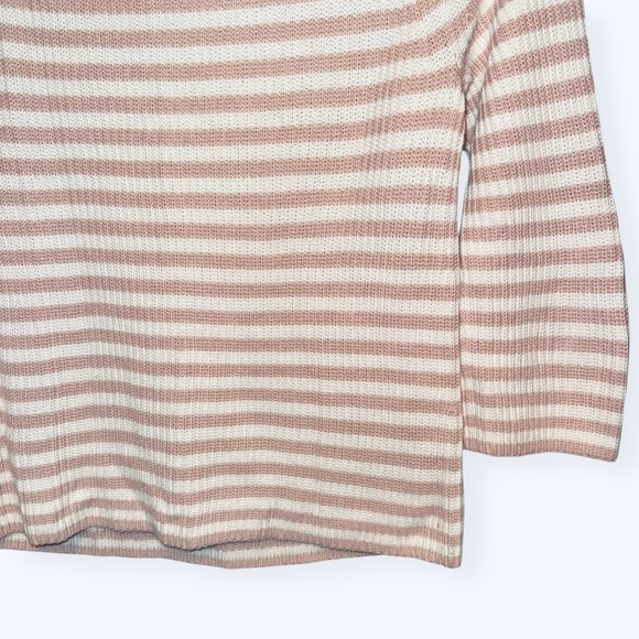 J. Crew Off-the-Shoulder Striped Sweater - Picture 4 of 6